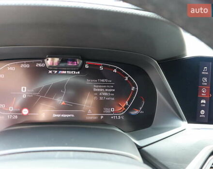 Черный БМВ X7, объемом двигателя 3 л и пробегом 115 тыс. км за 77900 $, фото 21 на Automoto.ua