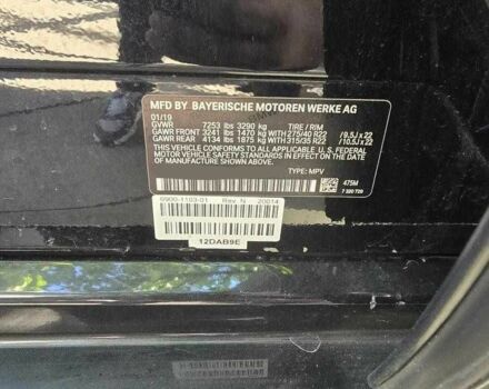 Черный БМВ X7, объемом двигателя 4.4 л и пробегом 125 тыс. км за 29800 $, фото 12 на Automoto.ua
