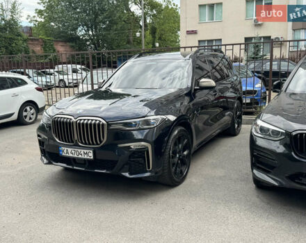 Черный БМВ X7, объемом двигателя 4.39 л и пробегом 223 тыс. км за 59500 $, фото 12 на Automoto.ua