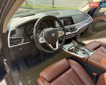 Черный БМВ X7, объемом двигателя 3 л и пробегом 43 тыс. км за 72900 $, фото 21 на Automoto.ua
