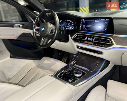 Черный БМВ X7, объемом двигателя 3 л и пробегом 74 тыс. км за 83700 $, фото 43 на Automoto.ua