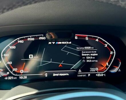 Черный БМВ X7, объемом двигателя 2.99 л и пробегом 63 тыс. км за 87000 $, фото 13 на Automoto.ua