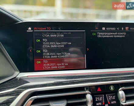 Черный БМВ X7, объемом двигателя 2.99 л и пробегом 102 тыс. км за 82800 $, фото 53 на Automoto.ua