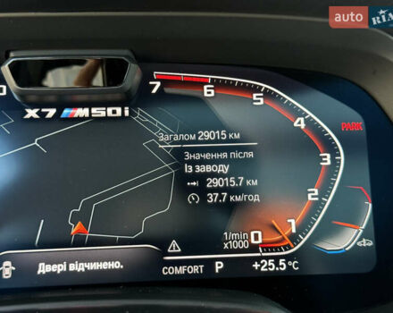 Черный БМВ X7, объемом двигателя 4.39 л и пробегом 29 тыс. км за 81500 $, фото 74 на Automoto.ua