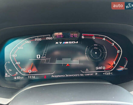 Черный БМВ X7, объемом двигателя 2.99 л и пробегом 102 тыс. км за 82800 $, фото 56 на Automoto.ua