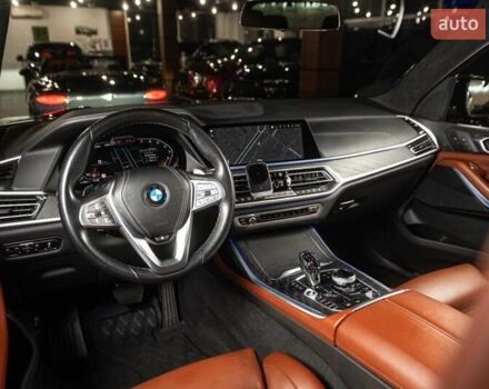 Черный БМВ X7, объемом двигателя 3 л и пробегом 65 тыс. км за 79900 $, фото 12 на Automoto.ua