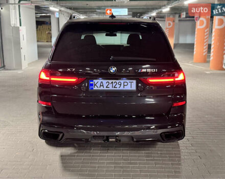 Черный БМВ X7, объемом двигателя 4.39 л и пробегом 70 тыс. км за 95000 $, фото 12 на Automoto.ua