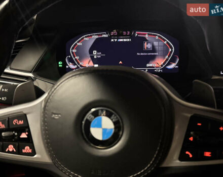 Черный БМВ X7, объемом двигателя 4.39 л и пробегом 70 тыс. км за 95000 $, фото 5 на Automoto.ua