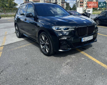 Черный БМВ X7, объемом двигателя 4.39 л и пробегом 25 тыс. км за 105000 $, фото 1 на Automoto.ua