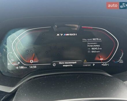 Черный БМВ X7, объемом двигателя 4.39 л и пробегом 98 тыс. км за 133000 $, фото 12 на Automoto.ua