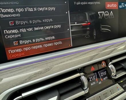 Черный БМВ X7, объемом двигателя 3 л и пробегом 10 тыс. км за 99933 $, фото 49 на Automoto.ua