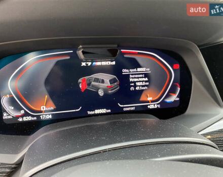 Черный БМВ X7, объемом двигателя 2.99 л и пробегом 98 тыс. км за 89000 $, фото 11 на Automoto.ua