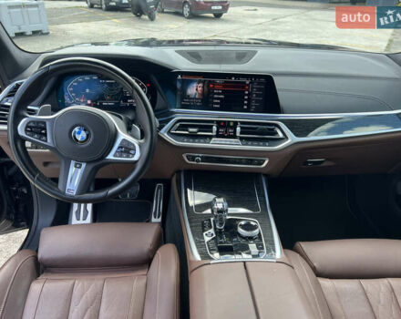Черный БМВ X7, объемом двигателя 4.39 л и пробегом 25 тыс. км за 105000 $, фото 11 на Automoto.ua