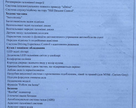 Черный БМВ X7, объемом двигателя 3 л и пробегом 31 тыс. км за 129300 $, фото 20 на Automoto.ua
