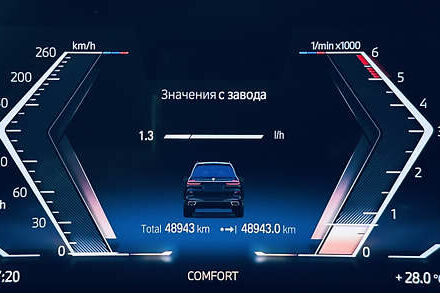 Черный БМВ X7, объемом двигателя 2.99 л и пробегом 49 тыс. км за 120000 $, фото 30 на Automoto.ua