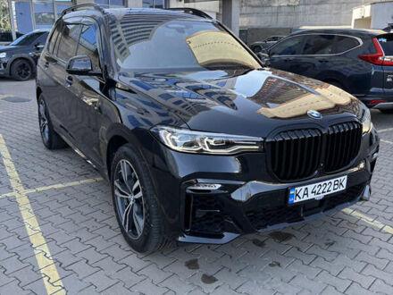 Черный БМВ X7, объемом двигателя 4.39 л и пробегом 82 тыс. км за 74000 $, фото 1 на Automoto.ua
