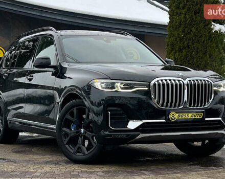 Черный БМВ X7, объемом двигателя 3 л и пробегом 137 тыс. км за 63999 $, фото 1 на Automoto.ua