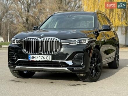 Черный БМВ X7, объемом двигателя 3 л и пробегом 43 тыс. км за 72900 $, фото 1 на Automoto.ua