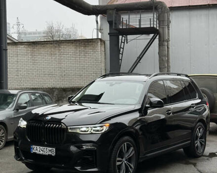 Черный БМВ X7, объемом двигателя 3 л и пробегом 82 тыс. км за 59999 $, фото 1 на Automoto.ua