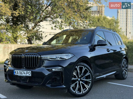 Черный БМВ X7, объемом двигателя 4.39 л и пробегом 28 тыс. км за 88200 $, фото 1 на Automoto.ua