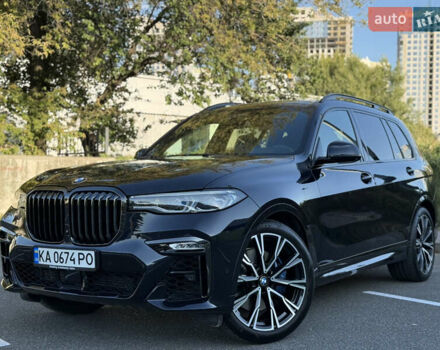 Черный БМВ X7, объемом двигателя 4.39 л и пробегом 28 тыс. км за 88200 $, фото 1 на Automoto.ua