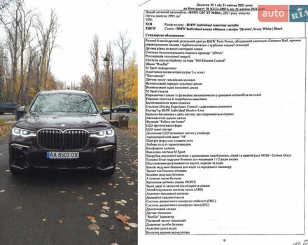 Фиолетовый БМВ X7, объемом двигателя 2.99 л и пробегом 37 тыс. км за 99990 $, фото 29 на Automoto.ua