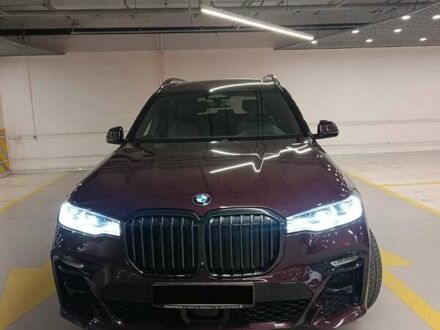 Красный БМВ X7, объемом двигателя 2.99 л и пробегом 50 тыс. км за 93500 $, фото 1 на Automoto.ua