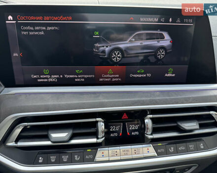 Серый БМВ X7, объемом двигателя 2.99 л и пробегом 140 тыс. км за 63500 $, фото 65 на Automoto.ua