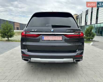 Серый БМВ X7, объемом двигателя 3 л и пробегом 144 тыс. км за 53900 $, фото 7 на Automoto.ua