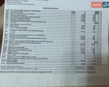 Серый БМВ X7, объемом двигателя 2.99 л и пробегом 95 тыс. км за 77000 $, фото 49 на Automoto.ua