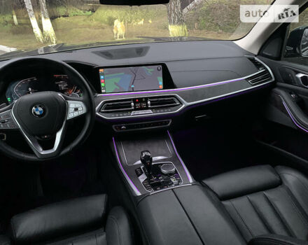 Серый БМВ X7, объемом двигателя 3 л и пробегом 78 тыс. км за 67900 $, фото 19 на Automoto.ua
