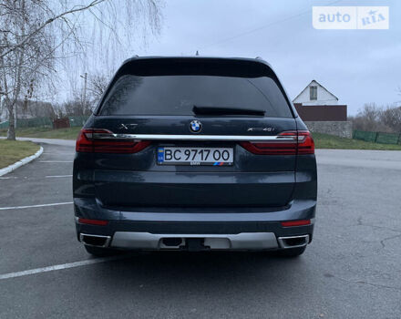 Серый БМВ X7, объемом двигателя 3 л и пробегом 78 тыс. км за 67900 $, фото 10 на Automoto.ua