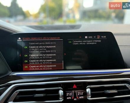 Серый БМВ X7, объемом двигателя 2.99 л и пробегом 194 тыс. км за 65900 $, фото 53 на Automoto.ua