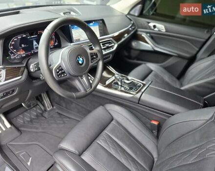 Серый БМВ X7, объемом двигателя 3 л и пробегом 111 тыс. км за 85999 $, фото 10 на Automoto.ua