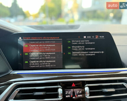 Серый БМВ X7, объемом двигателя 2.99 л и пробегом 194 тыс. км за 65900 $, фото 55 на Automoto.ua