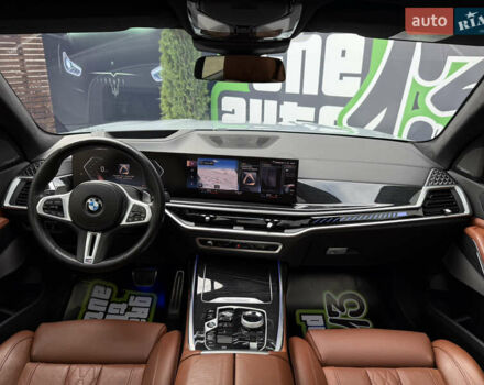 Серый БМВ X7, объемом двигателя 4.39 л и пробегом 45 тыс. км за 129900 $, фото 18 на Automoto.ua