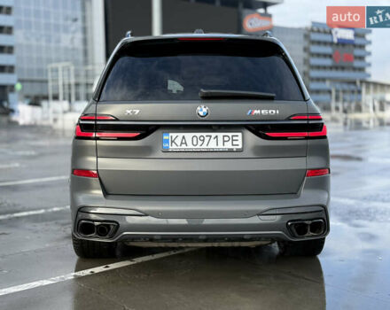Серый БМВ X7, объемом двигателя 4.39 л и пробегом 45 тыс. км за 139900 $, фото 5 на Automoto.ua