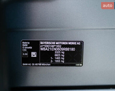 Сірий БМВ X7, об'ємом двигуна 3 л та пробігом 98 тис. км за 115000 $, фото 182 на Automoto.ua