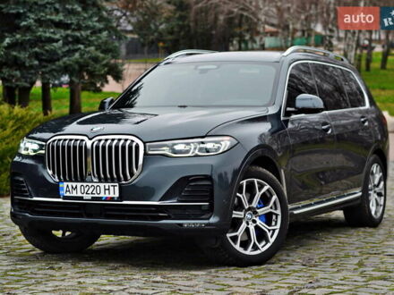 Серый БМВ X7, объемом двигателя 4.39 л и пробегом 151 тыс. км за 68000 $, фото 1 на Automoto.ua