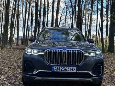 БМВ X7 2019 в Житомире на Automoto.ua Серый БМВ X7, объемом двигателя 3 л и пробегом 76 тыс. км за 56500 $, фото 1 на Automoto.ua