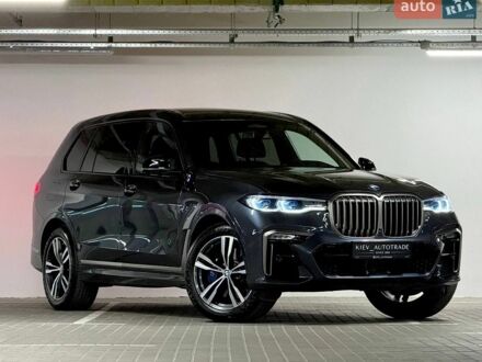Серый БМВ X7, объемом двигателя 3 л и пробегом 219 тыс. км за 58900 $, фото 1 на Automoto.ua