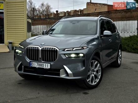 Серый БМВ X7, объемом двигателя 3 л и пробегом 63 тыс. км за 91000 $, фото 1 на Automoto.ua