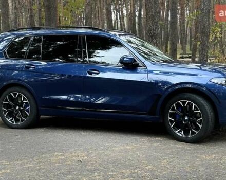 Синий БМВ X7, объемом двигателя 3 л и пробегом 103 тыс. км за 56500 $, фото 2 на Automoto.ua