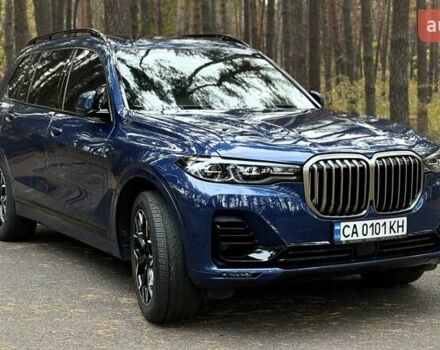 Синий БМВ X7, объемом двигателя 3 л и пробегом 103 тыс. км за 56500 $, фото 3 на Automoto.ua