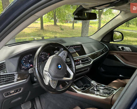 Синий БМВ X7, объемом двигателя 3 л и пробегом 93 тыс. км за 55000 $, фото 6 на Automoto.ua