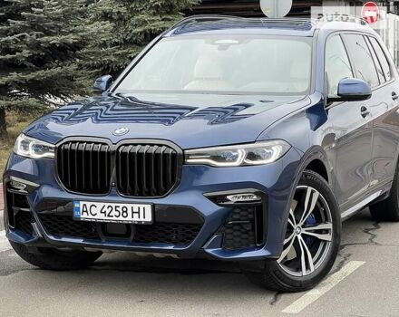 Синий БМВ X7, объемом двигателя 3 л и пробегом 67 тыс. км за 85900 $, фото 1 на Automoto.ua