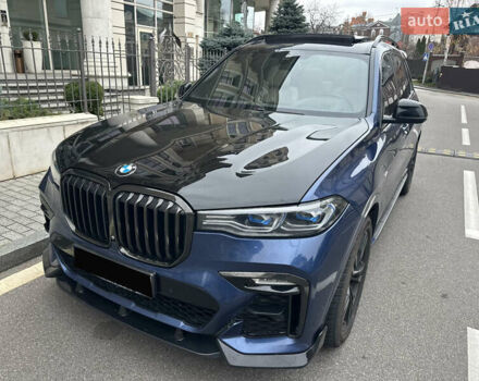 Синий БМВ X7, объемом двигателя 2.99 л и пробегом 126 тыс. км за 67700 $, фото 1 на Automoto.ua