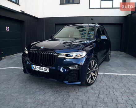 Синий БМВ X7, объемом двигателя 4.4 л и пробегом 85 тыс. км за 78000 $, фото 1 на Automoto.ua