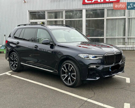 Синий БМВ X7, объемом двигателя 3 л и пробегом 79 тыс. км за 72900 $, фото 1 на Automoto.ua