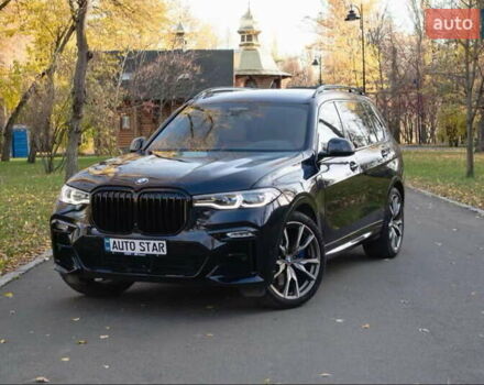 Синий БМВ X7, объемом двигателя 4.4 л и пробегом 74 тыс. км за 76500 $, фото 2 на Automoto.ua